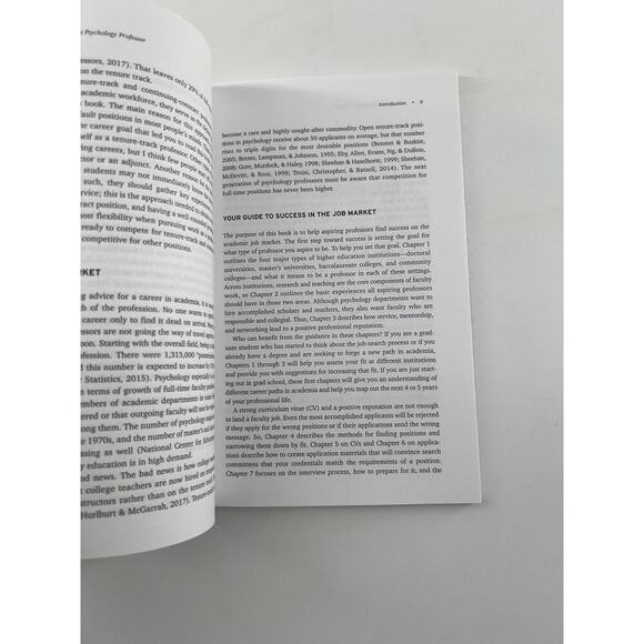 Becoming a Psychology Professor Teaching APA College Book Psychologist New - Picture 4 of 5
